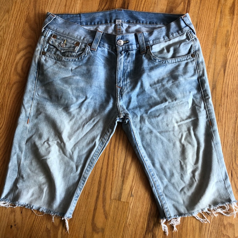 True Religion Jean Shorts